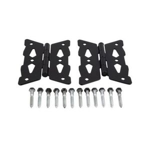 National Hardware 7-1/4 in. Black Decorative Butterfly Hingeimage