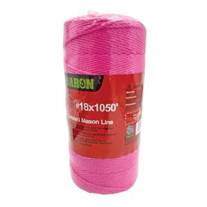 Baron Mfg #18 x 1,050 ft. Pink Twisted Mason Lineimage