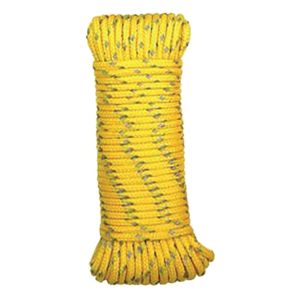 Baron Mfg 5/32 in. x 50 ft. Reflective Polypropylene Ropeimage