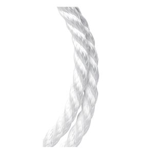 Baron Mfg 3/8 in. x 50 ft. White Twisted Nylon/Poly Ropeimage