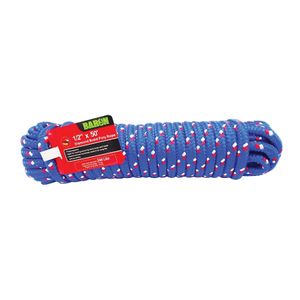 Baron Mfg 1/2 in. x 50 ft. Diamond Braided Polypropylene Ropeimage