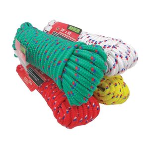 Baron Mfg 3/8 in. x 50 ft. Diamond Braid Polypropylene Ropeimage