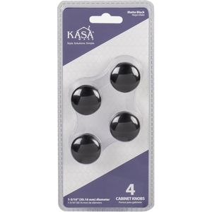 Hardware Resources 1-3/16 in. Satin Bronze Cabinet Knobimage