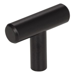 Hardware Resources 7/16 in. Matte Black Cabinet Knobimage