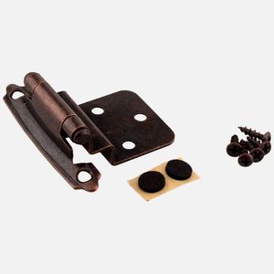 Hardware Resources 3/8 in. Oil-Rubbed Bronze Self-Closing Inset Hingeimage