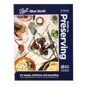 Ball Blue Book Guide to Preserving Recipe Bookimage