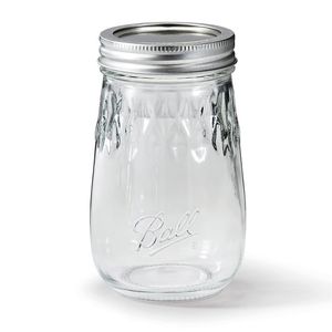 Ball 16 oz. Flute Glass Canning Jarimage