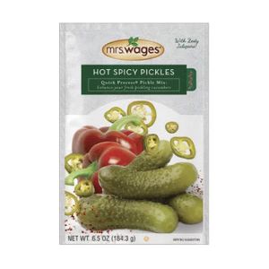 Mrs. Wages 6.5 oz. Hot Spicy Pickle Miximage