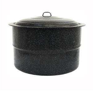 Cinsa Usa 33 qt. Granite Steel Preserving Canner Potimage