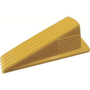 Shepherd Heavy Duty Yellow Rubber Wedge Door Stopimage