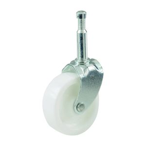 Shepherd 2 in. White Plastic Swivel Casterimage