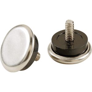 Shepherd 7/8 in. Nickel Furniture Glide, 4-Packimage