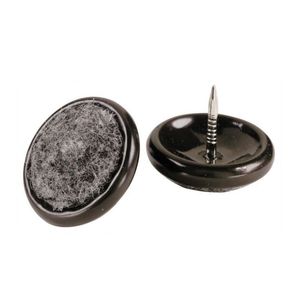 Shepherd 1 in. Black Furniture Glide, 4-Packimage