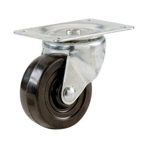 Shepherd 3 in. 175 lb. Soft Rubber Swivel Casterimage