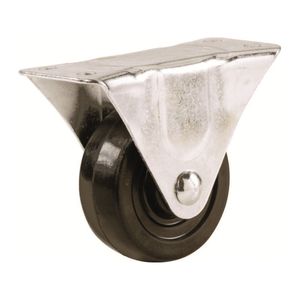 Shepherd 3 in. Rigid Soft Rubber Casterimage