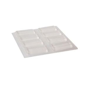 Shepherd 1/2 in. x 1 in. Clear Adhesive Bumper Pads, 8-Packimage