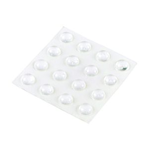 Shepherd 3/8 in. Clear Round Furniture Pad, 16-Packimage