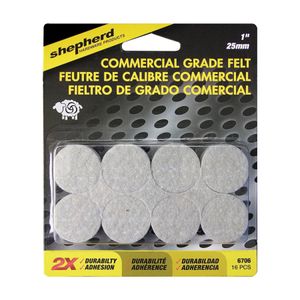 Shepherd 1 in. Round Felt Protective Padimage