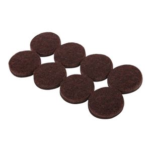 Shepherd 1 in. Brown Felt Furniture Pad, 16-Packimage
