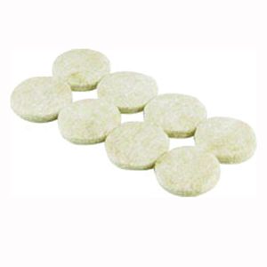 Shepherd 1 in. Heavy Duty Beige Round Felt Protective Padimage