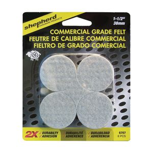 Shepherd 1-1/2 in. Round Felt Protective Padimage