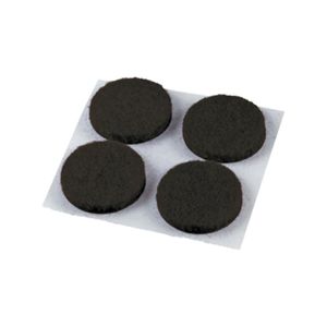 Shepherd 3/4 in. Brown Round Felt Furniture Padimage