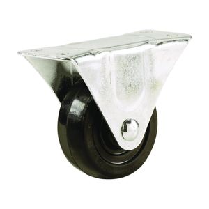 Shepherd 4 in. Soft Rubber Rigid Casterimage