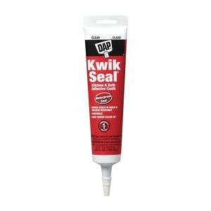 DAP 5.5 oz. Clear Kwik Seal Kitchen and Bath Adhesive Caulkimage