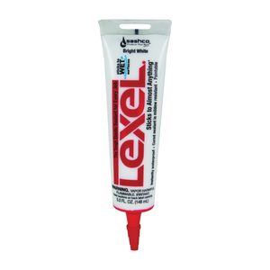 Sashco 5 oz. White General Purpose Indoor and Outdoor Caulkimage