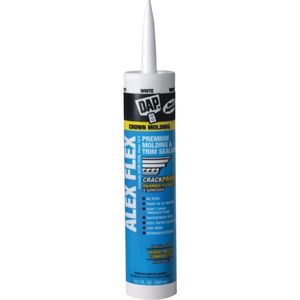 DAP 10.1 oz. ALEX FLEX White Molding and Trim Sealantimage