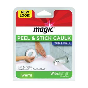Magic 1-5/8 in. x 11 ft. Tub Molding Peel and Stick Caulkimage
