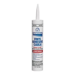 DAP 10 oz. White Vinyl Adhesive Caulkimage