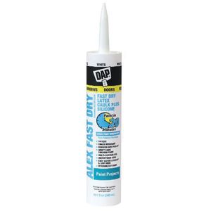 DAP 10.1 oz. White Acrylic Caulk with Siliconeimage