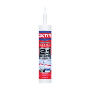 Loctite 10 oz. White Tub and Tile Adhesive Caulkimage