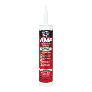 DAP AMP 9 oz. White Kitchen and Bath Advanced Sealant Caulkimage