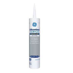 GE Adhesives 10.1 oz. Painters Pro Clear Siliconized Acrylic Caulkimage