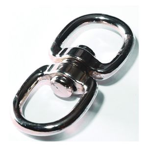 Baron Mfg 5/8 in. Double Round Eye Nickel Chain Swivelimage
