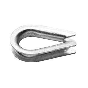 Baron Mfg 1/4 in. Galvanized Cable Thimbleimage