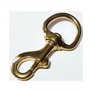 Baron Mfg 1 in. Bronze Round Eye Swivel Bolt Snapimage