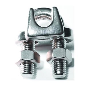 Baron Mfg 1/8 in. Stainless Steel Wire Rope Clipimage