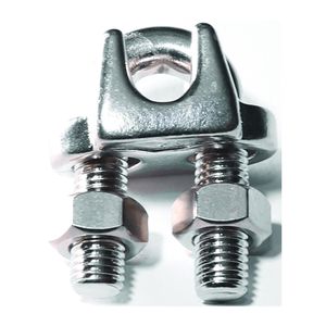 Baron Mfg 1/4 in. Stainless Steel Wire Rope Clipimage
