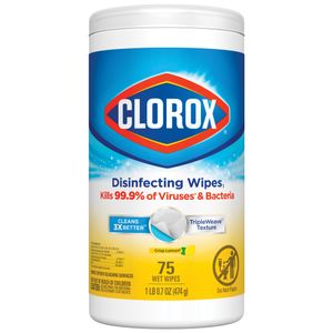 Clorox 75-Count Lemon Disinfecting Wipesimage