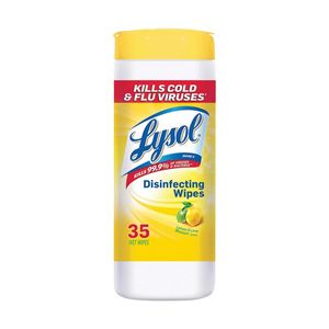 Lysol 35-Count Lemon Lime Blossom Disinfecting Wipesimage