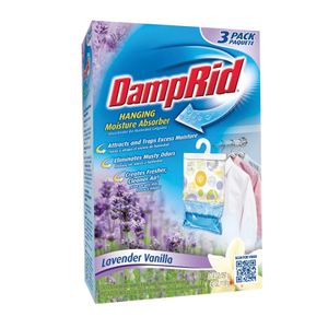 DampRid 14 oz. Lavender Vanilla Hanging Moisture Absorber, 3-Packimage