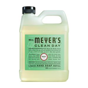 Mrs. Meyers 33 oz. Basil Liquid Hand Soap Refillimage