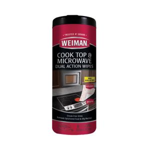 Weiman 7 in. x 8 in. Cooktop and Microwave Cleaning Wipesimage
