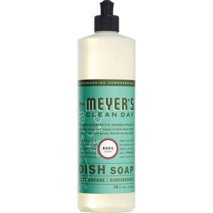 Mrs. Meyers 16 oz. Basil Liquid Dish Soapimage