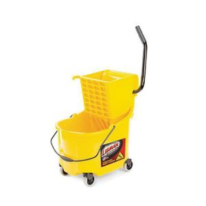 The Libman Company 26 qt. Heavy Duty Yellow Bucket and Wringerimage