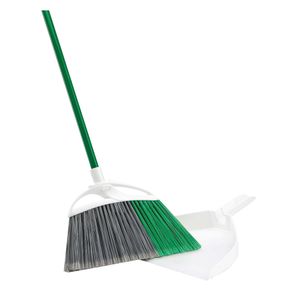 Libman Extra Large Indoor and Outdoor Angle Broom with Dustpanimage