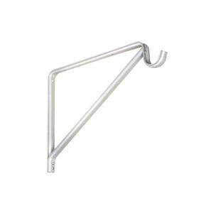 National Hardware White Shelf and Rod Bracketimage